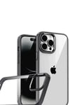 Mey İthalat®   iPhone 15 Pro Max  Lensli Silikon - Siyah