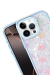 Mey İthalat®   iPhone 15 Pro Max Lumi Desenli Kapak - Mavi