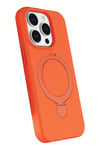 Mey İthalat®   iPhone 15 Pro Max Regal Magsafe Standlı Kapak - Turuncu