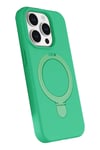 Mey İthalat®   iPhone 15 Pro Max Regal Magsafe Standlı Kapak - Yeşil