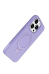 Mey İthalat®   iPhone 15 Pro Max Regal Magsafe Standlı Kapak - Lila