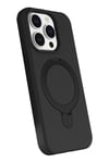Mey İthalat®   iPhone 15 Pro Max Regal Magsafe Standlı Kapak - Siyah