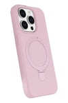 Mey İthalat®   iPhone 15 Pro Max Regal Magsafe Standlı Kapak - Açık Pembe