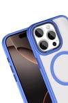 Mey İthalat®   iPhone 15 Pro Max Terea Magsafe Kapak - Mavi