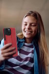 Mey İthalat®   iPhone 15 Trend S Plus Kapaklı Kılıf - Taba