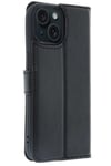 Mey İthalat®   iPhone 15 Trend S Plus Kapaklı Kılıf - Siyah