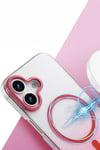 Mey İthalat®   iPhone 16 Glossy Magsafe Kapak - Mor