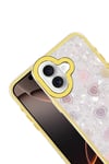 Mey İthalat®   iPhone 16 Lumi Desenli Kapak - Sarı