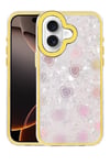 Mey İthalat®   iPhone 16 Lumi Desenli Kapak - Sarı