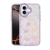 Mey İthalat®   iPhone 16 Lumi Desenli Kapak - Mor
