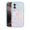 Mey İthalat®   iPhone 16 Lumi Desenli Kapak - Mavi