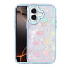 Mey İthalat®   iPhone 16 Lumi Desenli Kapak - Mavi