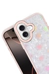 Mey İthalat®   iPhone 16 Lumi Desenli Kapak - Pembe