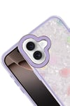 Mey İthalat®   iPhone 16 Lumi Desenli Kapak - Mor