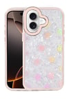 Mey İthalat®   iPhone 16 Lumi Desenli Kapak - Pembe