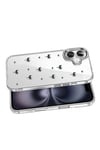 Mey İthalat®   iPhone 16 Plus Fiyonk Desenli Kapak - Desen 1