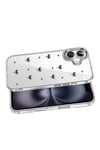 Mey İthalat®   iPhone 16 Plus Fiyonk Desenli Kapak - Desen 1