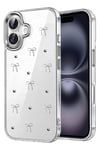 Mey İthalat®   iPhone 16 Plus Fiyonk Desenli Kapak - Desen 5