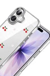 Mey İthalat®   iPhone 16 Plus Fiyonk Desenli Kapak - Desen 9