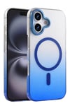 Mey İthalat®   iPhone 16 Plus Glossy Magsafe Kapak - Mavi
