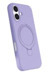 Mey İthalat®   iPhone 16 Plus Regal Magsafe Standlı Kapak - Lila