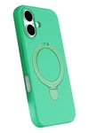 Mey İthalat®   iPhone 16 Plus Regal Magsafe Standlı Kapak - Yeşil