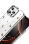 Mey İthalat®   iPhone 16 Pro Fiyonk Desenli Kapak - Desen 6