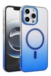 Mey İthalat®   iPhone 16 Pro Glossy Magsafe Kapak - Mavi