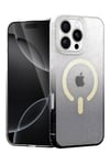 Mey İthalat®   iPhone 16 Pro Max Pummel Shiny Magsafe Kapak - Siyah