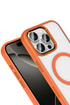 Mey İthalat®   iPhone 16 Pro Max Terea Magsafe Kapak - Turuncu