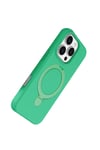Mey İthalat®   iPhone 16 Pro Regal Magsafe Standlı Kapak - Yeşil