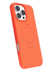 Mey İthalat®   iPhone 16 Pro Regal Magsafe Standlı Kapak - Turuncu