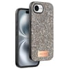Mey İthalat®   iPhone 16E Bright Simli Kapak - Gold
