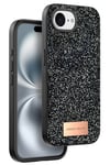 Mey İthalat®   iPhone 16E Bright Simli Kapak - Siyah