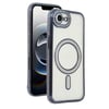 Mey İthalat®   iPhone 16E Joke Simli Magneticsafe Kılıf - Siyah