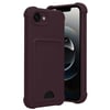 Mey İthalat®   iPhone 16E Kelvin Kartvizitli Silikon - Derin Mor