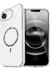 Mey İthalat®   iPhone 16E Live Diamond Magsafe Kapak - Şeffaf