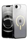 Mey İthalat®   iPhone 16E Pummel Shiny Magsafe Kapak - Siyah