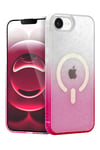 Mey İthalat®   iPhone 16E Pummel Shiny Magsafe Kapak - Pembe