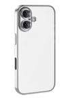 Mey İthalat®   iPhone 17  Lensli Silikon - Gümüş
