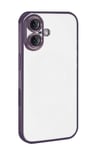 Mey İthalat®   iPhone 17  Lensli Silikon - Mor