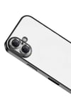 Mey İthalat®   iPhone 17  Lensli Silikon - Siyah