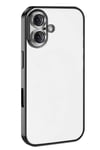 Mey İthalat®   iPhone 17  Lensli Silikon - Siyah