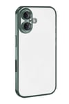 Mey İthalat®   iPhone 17  Lensli Silikon - Yeşil