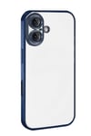Mey İthalat®   iPhone 17  Lensli Silikon - Lacivert