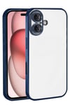 Mey İthalat®   iPhone 17  Lensli Silikon - Lacivert