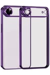 Mey İthalat®   iPhone 17 Air  Lensli Silikon - Açık Mor