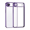 Mey İthalat®   iPhone 17 Air  Lensli Silikon - Mor