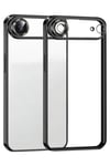 Mey İthalat®   iPhone 17 Air  Lensli Silikon - Siyah