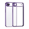 Mey İthalat®   iPhone 17 Air  Lensli Silikon - Mor